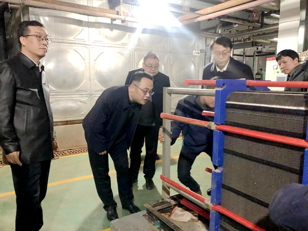 劉勐一行到我公司調研指導工作