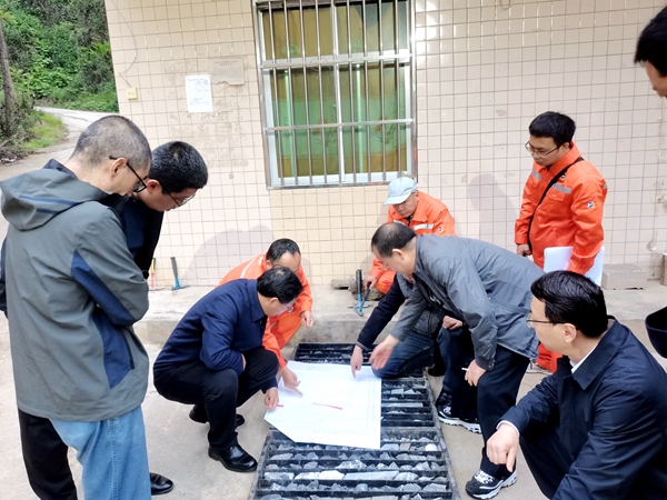 王雁林一行到我公司省地勘基金項目檢查指導(dǎo)工作